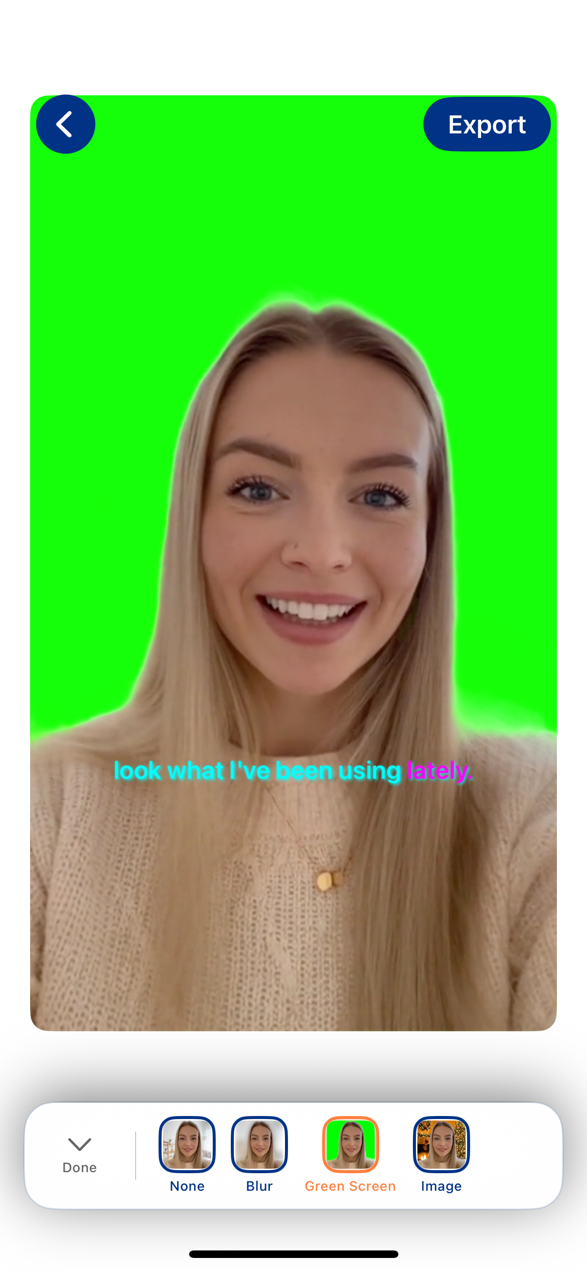 Captio App Screenshot - Animation Effects